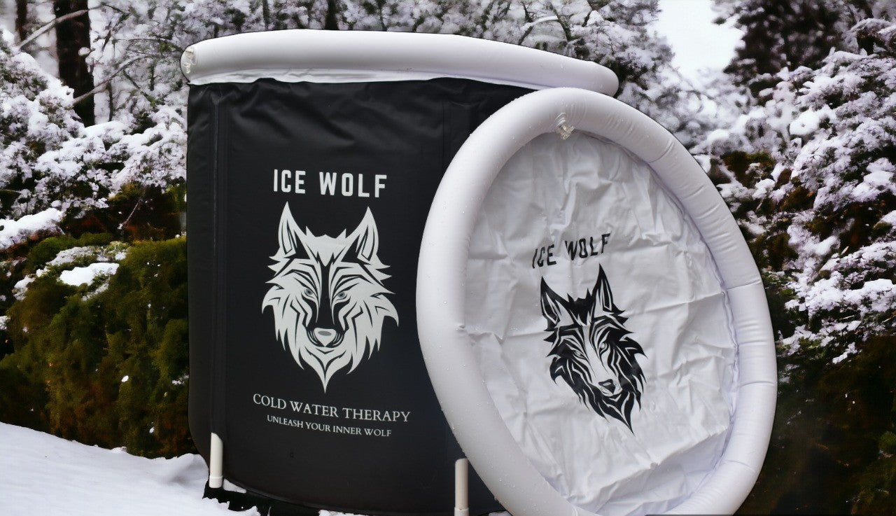 Cold Water Therapy Ice Wolf Bath